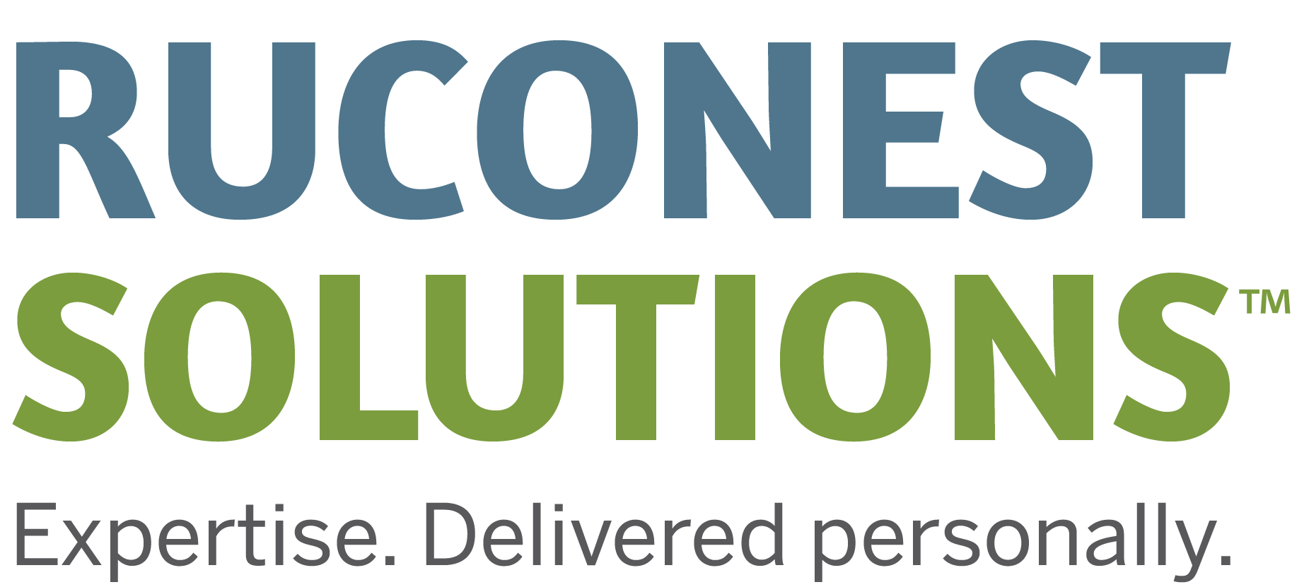 Ruconest solutions. Expertise. Delivered personally.